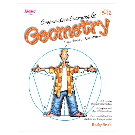 Kagan Publishing Cooperative Learning And Geometry High School Activities Book, Gr 8-12 BBG